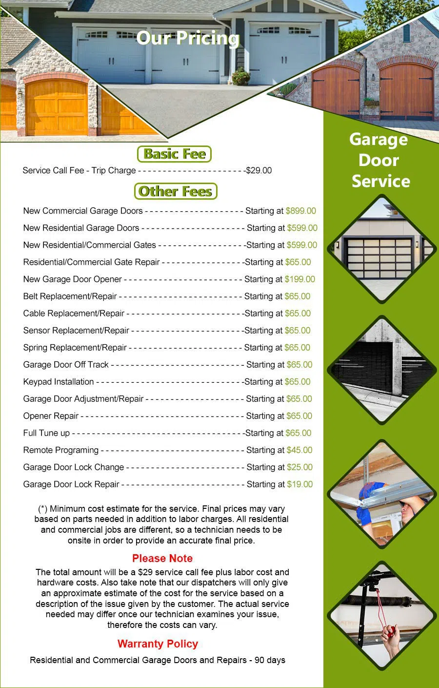 Galaxy Garage Door Service Cleveland, OH 216-446-5776